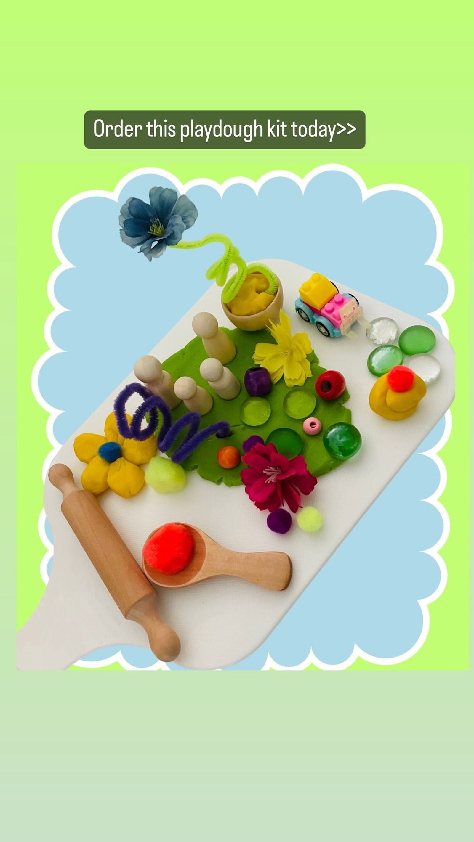 Sensory Play Dough Kit – NR creations - Main Image